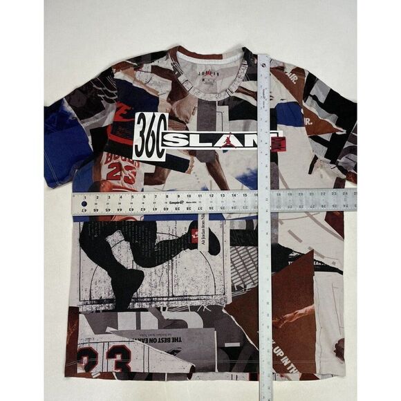 Nike Air Jordan Jumpman Photo All Over Print Graphic T-shirt Men XL - Picture 6 of 6